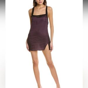 FREE PROPLE All Mine Printed Mini Dress